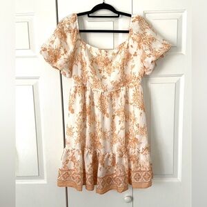 Women’s Floral Mini Dress 🍊